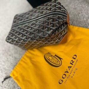 Goyard travel toiletry bag